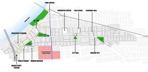 Plan maestro del paisaje urbano de Newark