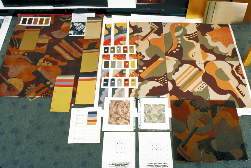 Radio City interior materials selection