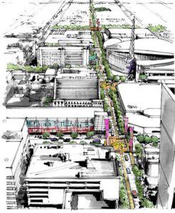 Plan artistique de Nashville, 5e avenue des arts