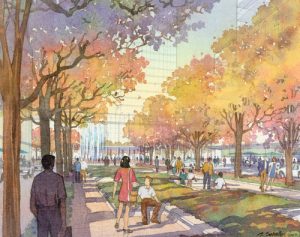 Plan directeur de la place olympique