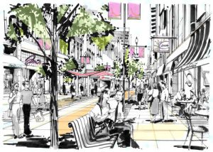 Plan artistique de Nashville, 5e avenue des arts