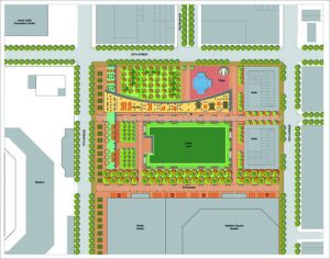 Plan directeur de la place olympique