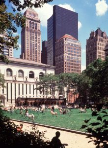 Bryant Park et le Bryant Park Grill